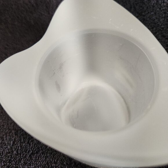 Heart-Shaped Art Glass Votive Candle Holder Valentine's Day - Picture 9 of 16